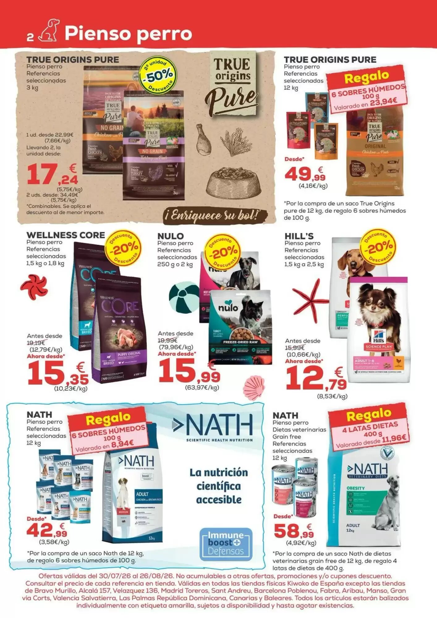 Folleto promocional de Kiwoko válido desde el 30/07/2026 - Página 2.