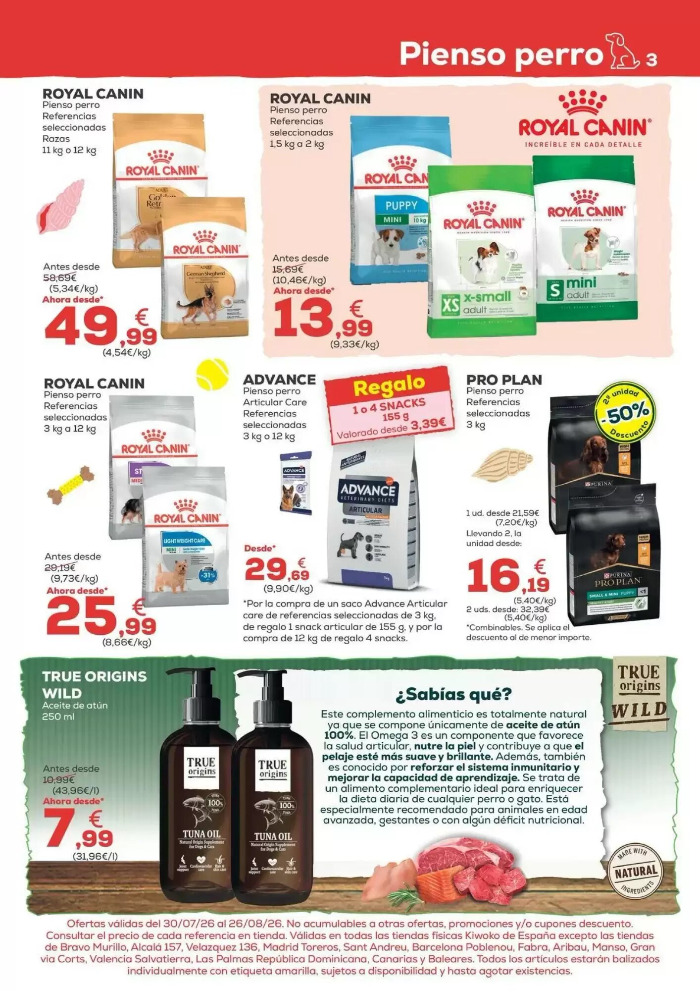 Folleto promocional de Kiwoko válido desde el 30/07/2026 - Página 3.