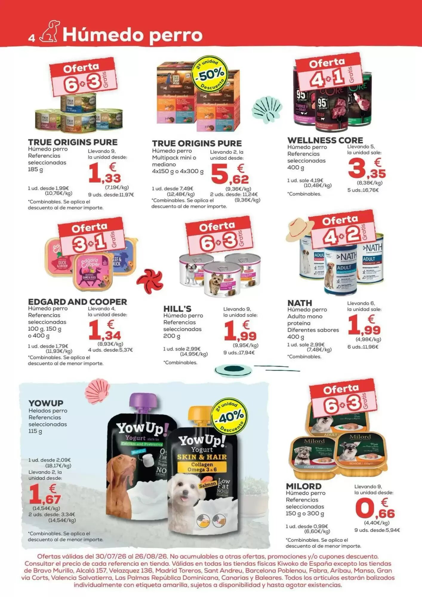 Folleto promocional de Kiwoko válido desde el 30/07/2026 - Página 4.
