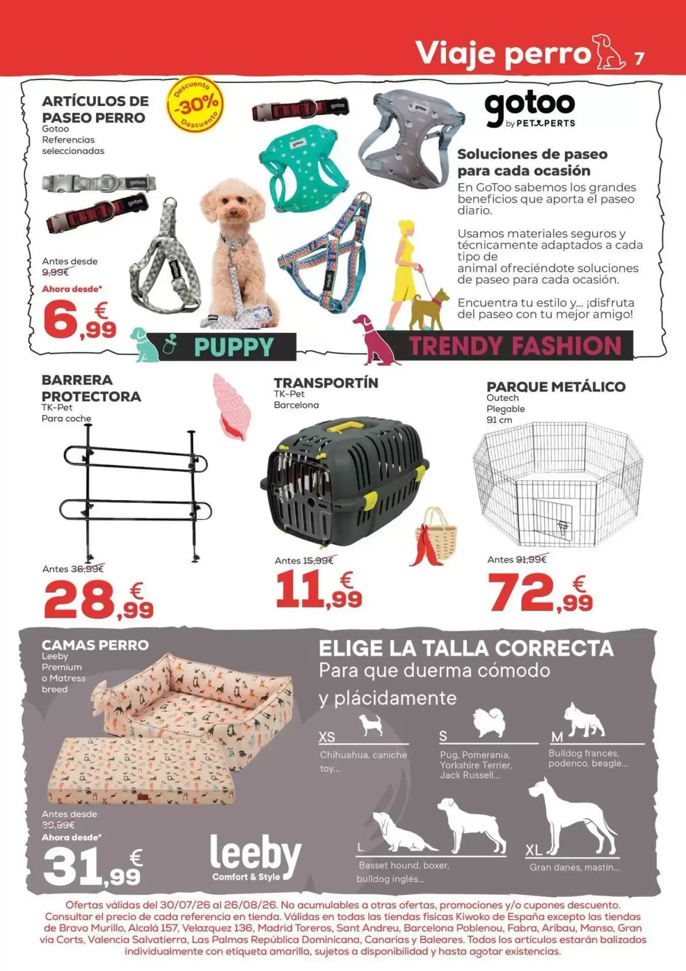 Folleto promocional de Kiwoko válido desde el 30/07/2026 - Página 7.