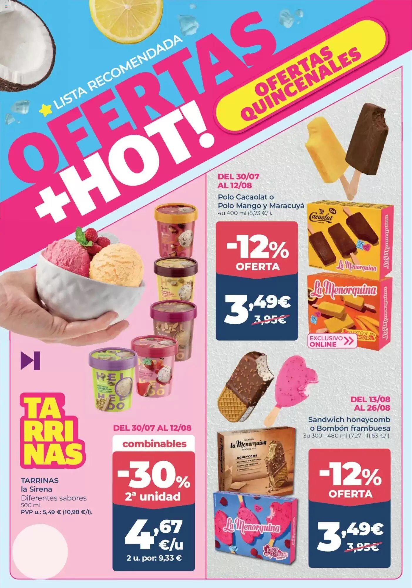 Folleto promocional de La Sirena válido desde el 30/07/2026 - Página 4.
