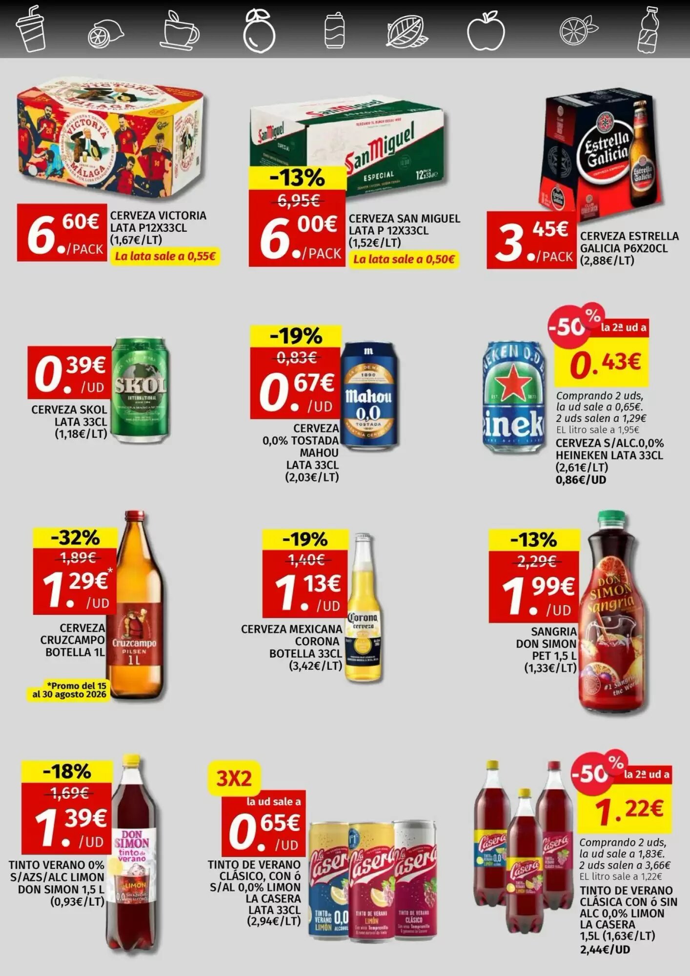 Folleto promocional de Maskom Supermercados válido desde el 31/07/2026 - Página 15.