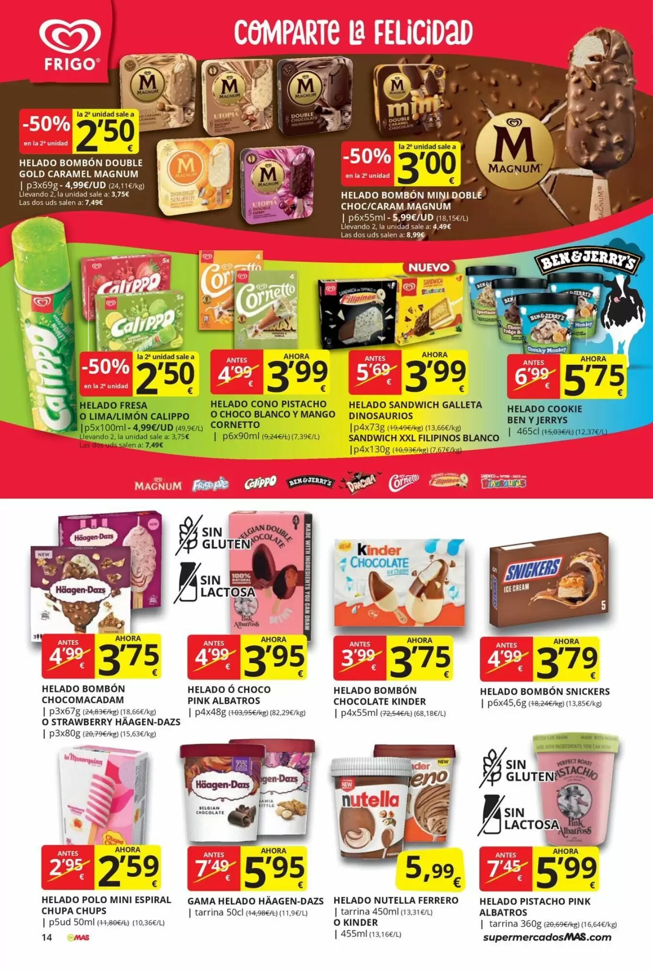 Folleto promocional de MAS válido desde el 31/07/2026 - Página 14.