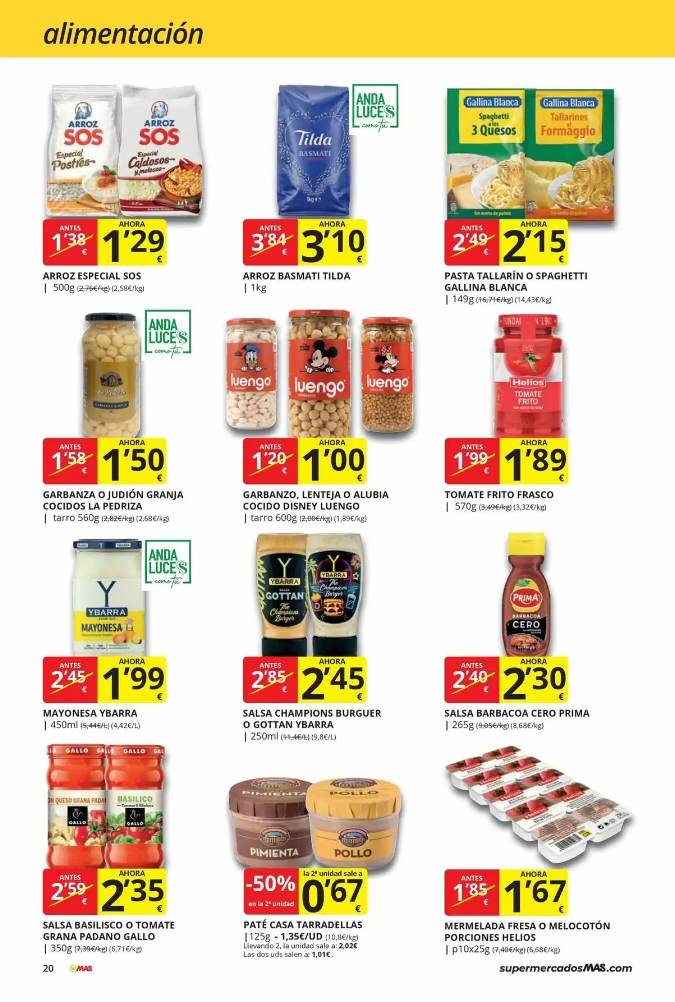 Folleto promocional de MAS válido desde el 31/07/2026 - Página 20.