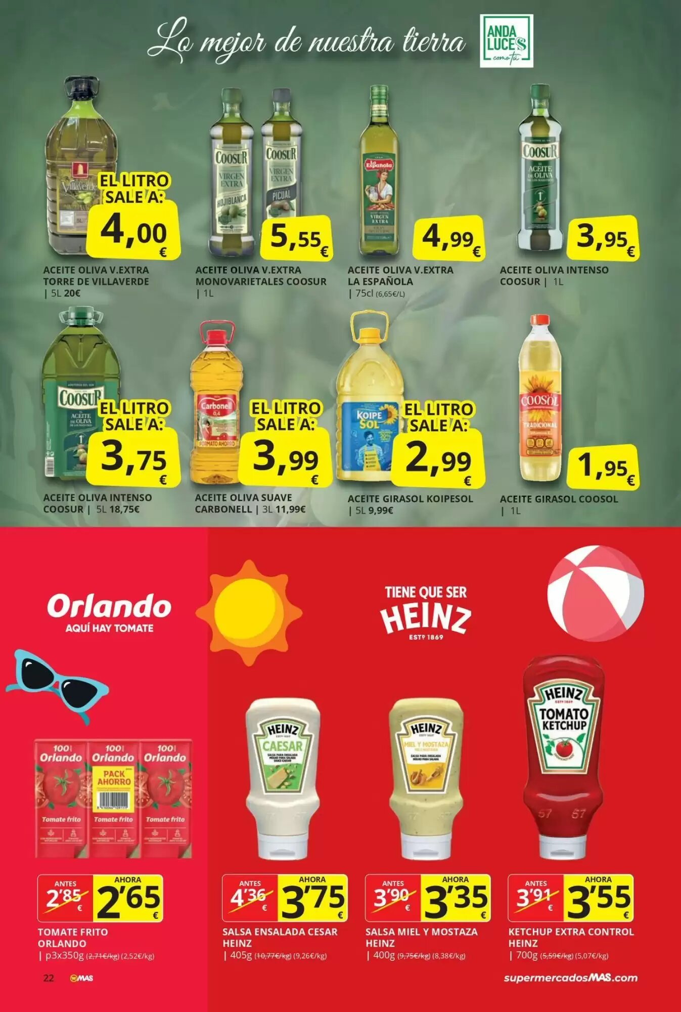 Folleto promocional de MAS válido desde el 31/07/2026 - Página 22.