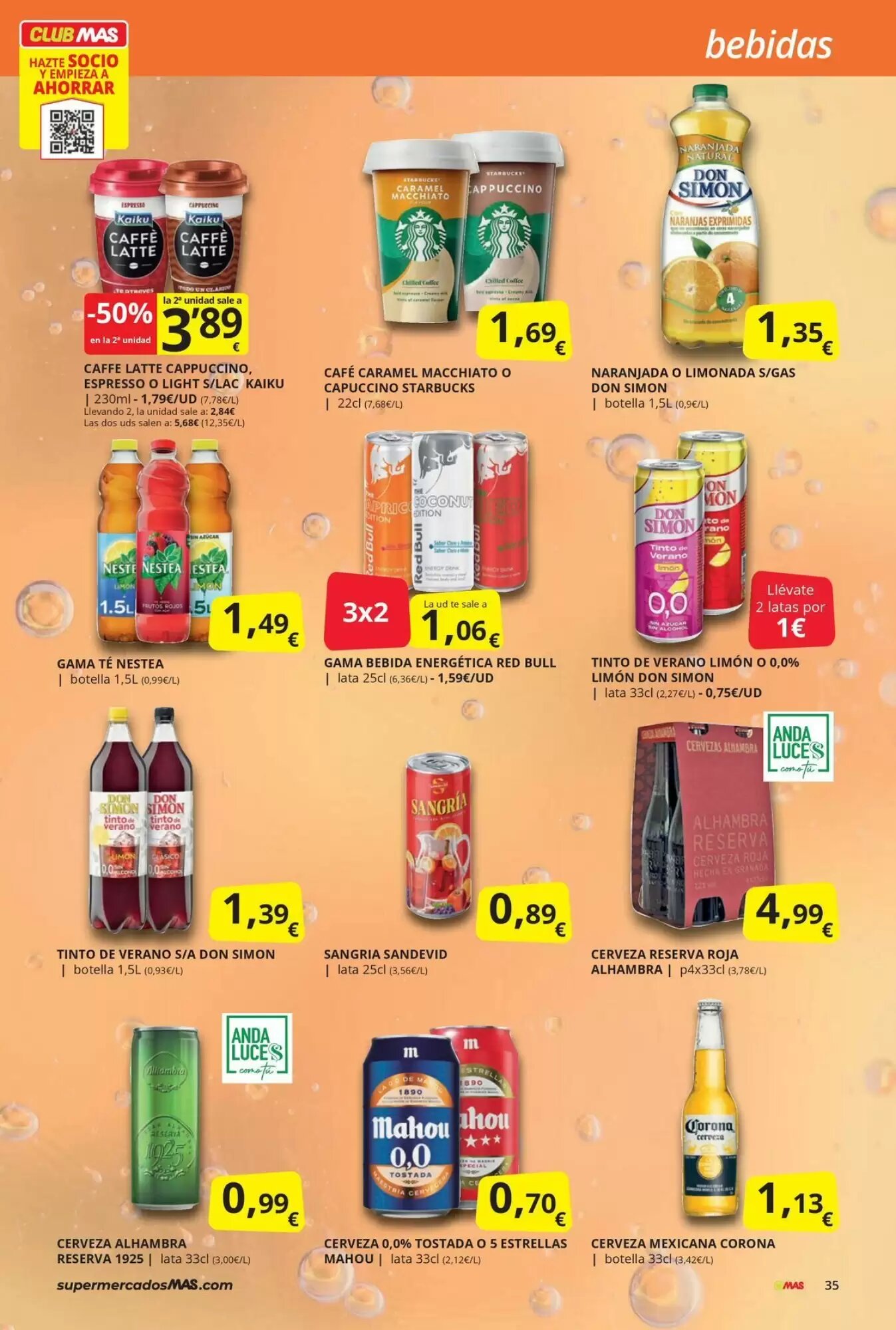 Folleto promocional de MAS válido desde el 31/07/2026 - Página 35.
