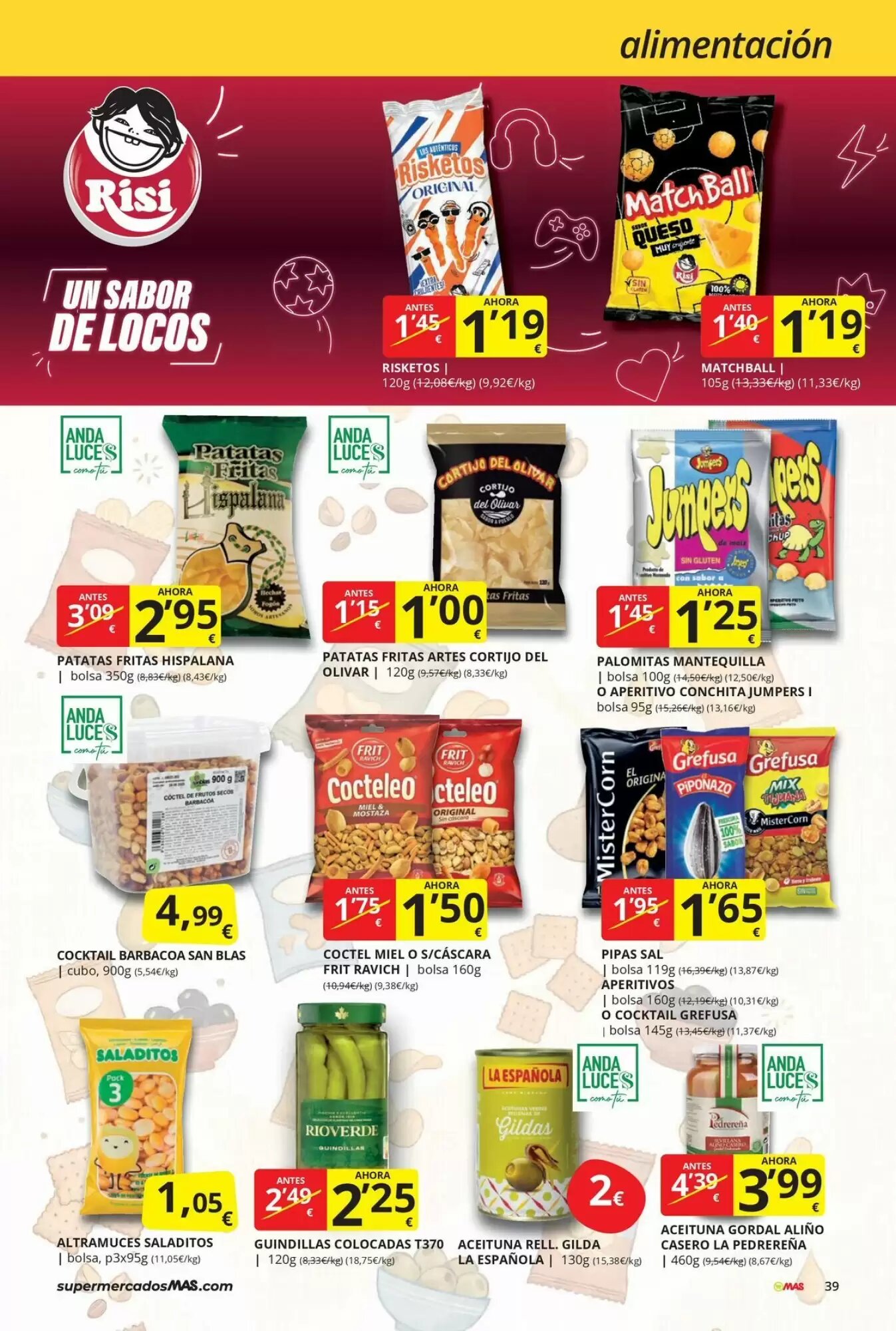 Folleto promocional de MAS válido desde el 31/07/2026 - Página 39.