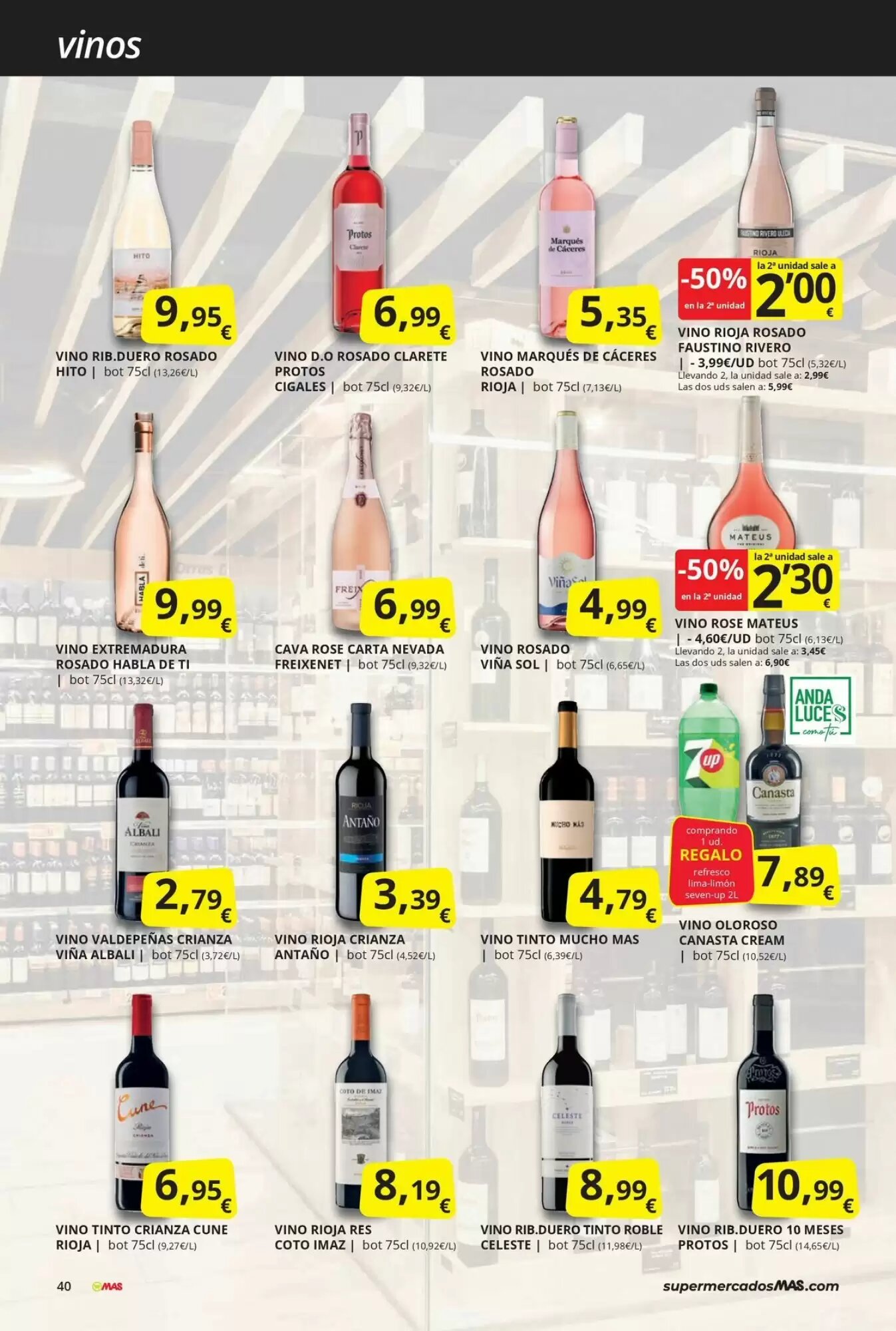 Folleto promocional de MAS válido desde el 31/07/2026 - Página 40.