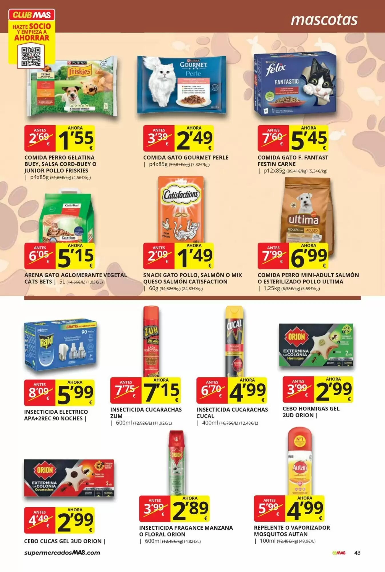 Folleto promocional de MAS válido desde el 31/07/2026 - Página 43.