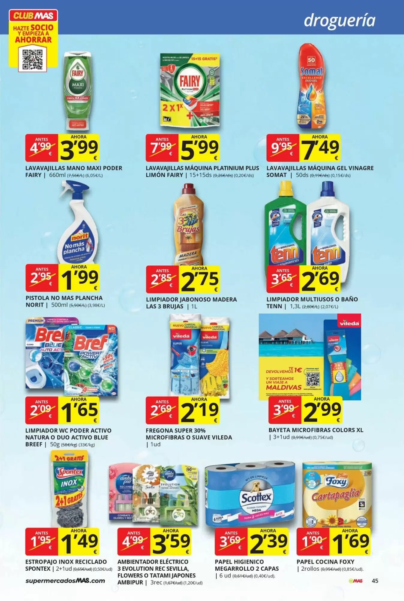 Folleto promocional de MAS válido desde el 31/07/2026 - Página 45.