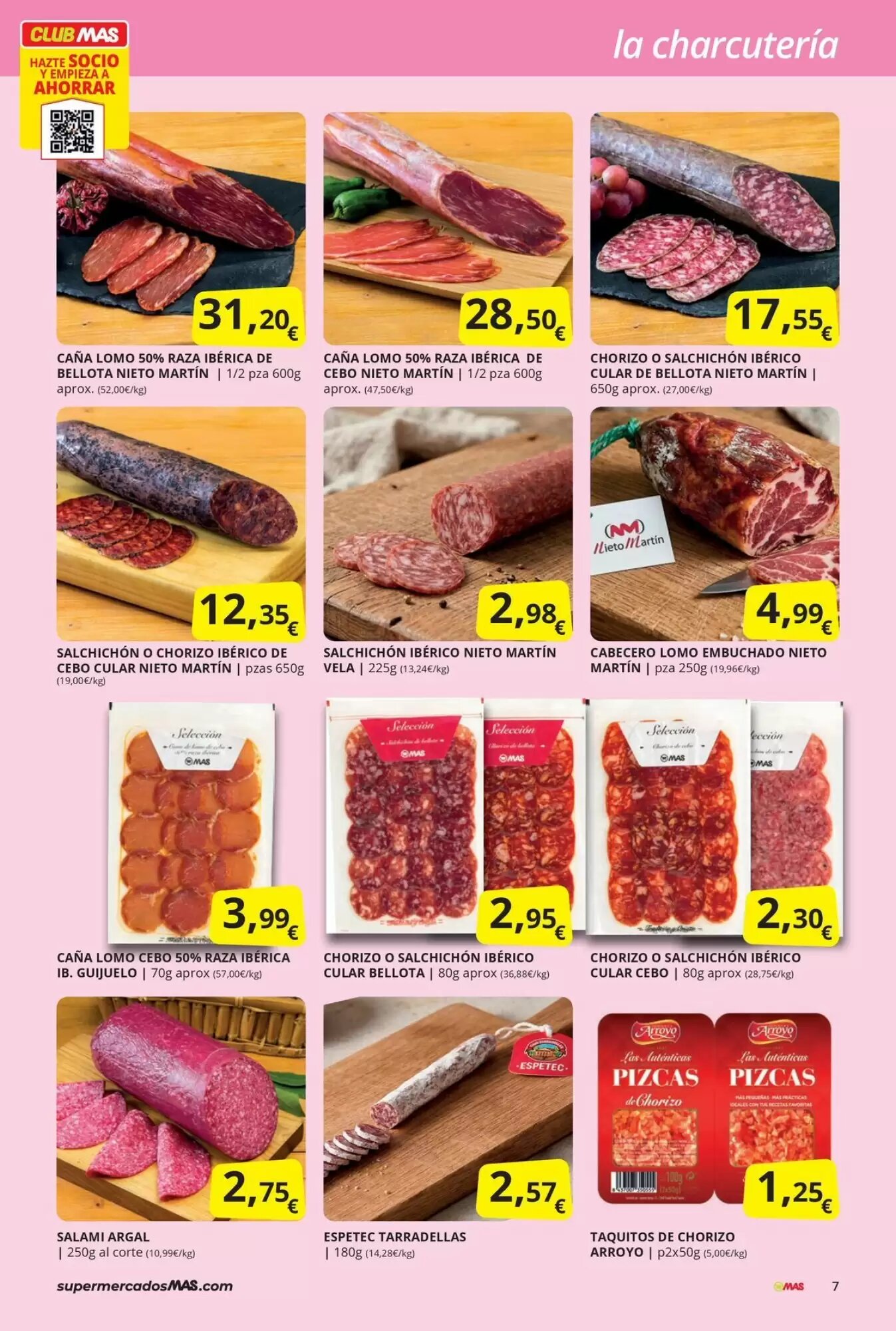 Folleto promocional de MAS válido desde el 31/07/2026 - Página 7.