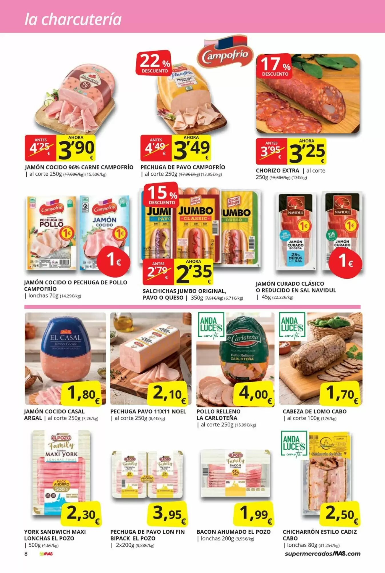 Folleto promocional de MAS válido desde el 31/07/2026 - Página 8.