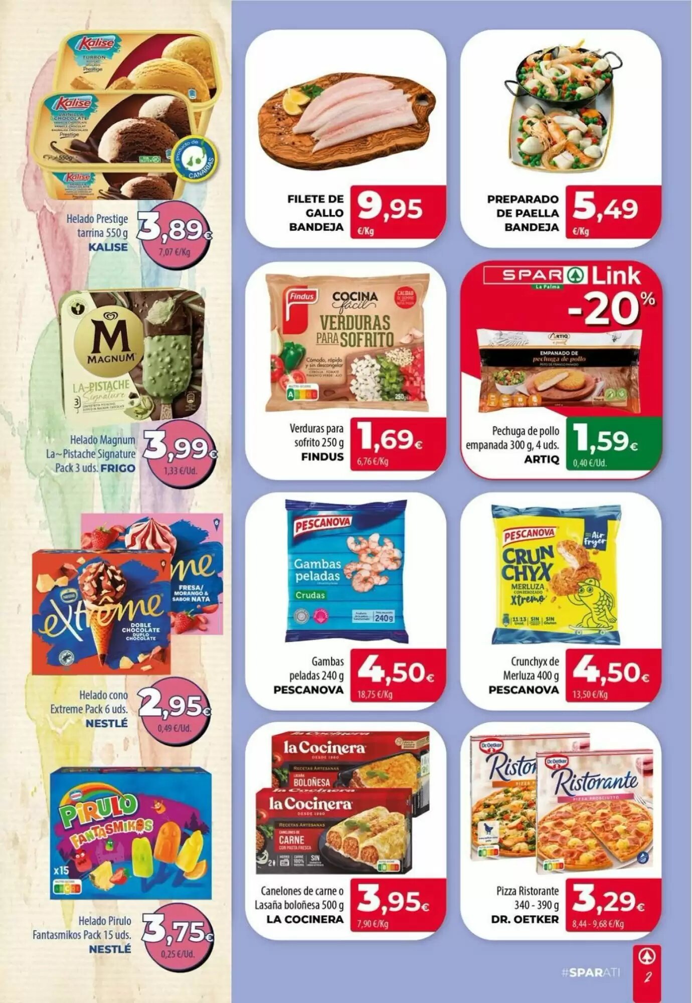 Folleto promocional de Spar La Palma válido desde el 31/07/2026 - Página 2.