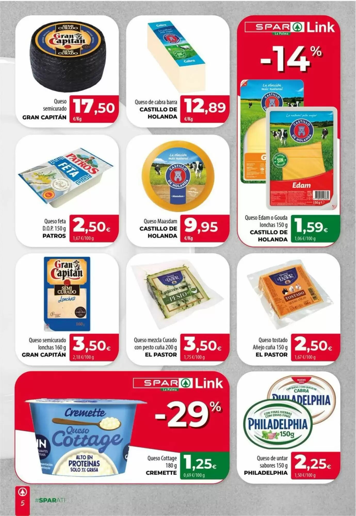 Folleto promocional de Spar La Palma válido desde el 31/07/2026 - Página 5.