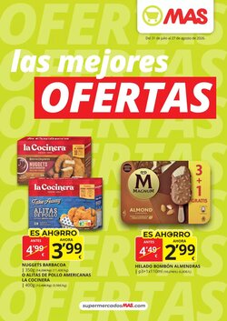 Folleto promocional de MAS válido desde el 31/07/2026