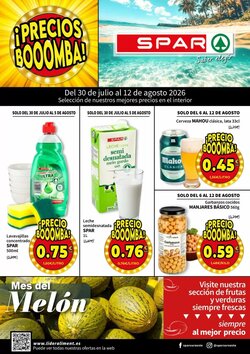 Folleto promocional de Spar válido desde el 31/07/2026