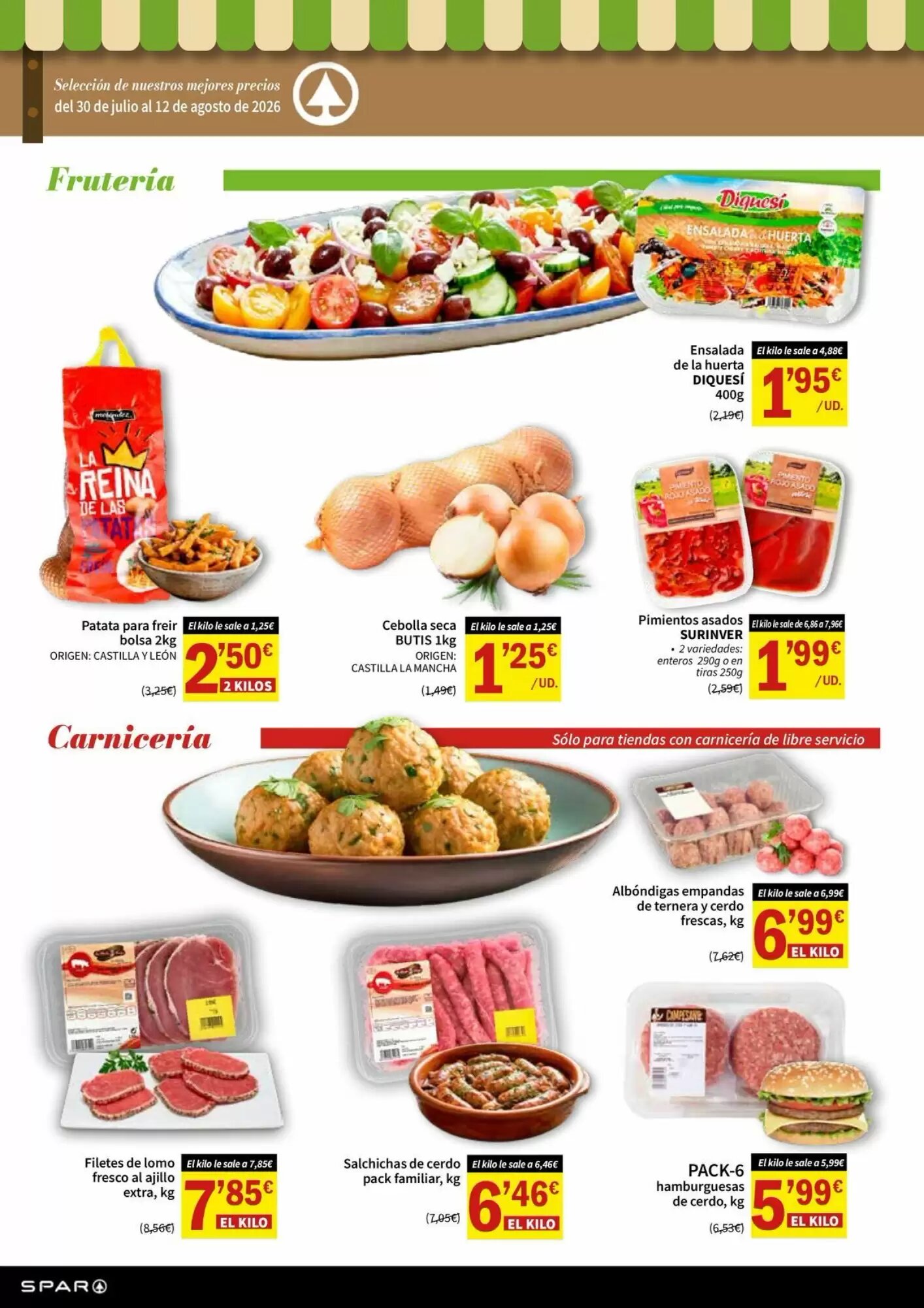 Folleto promocional de Spar válido desde el 31/07/2026 - Página 2.