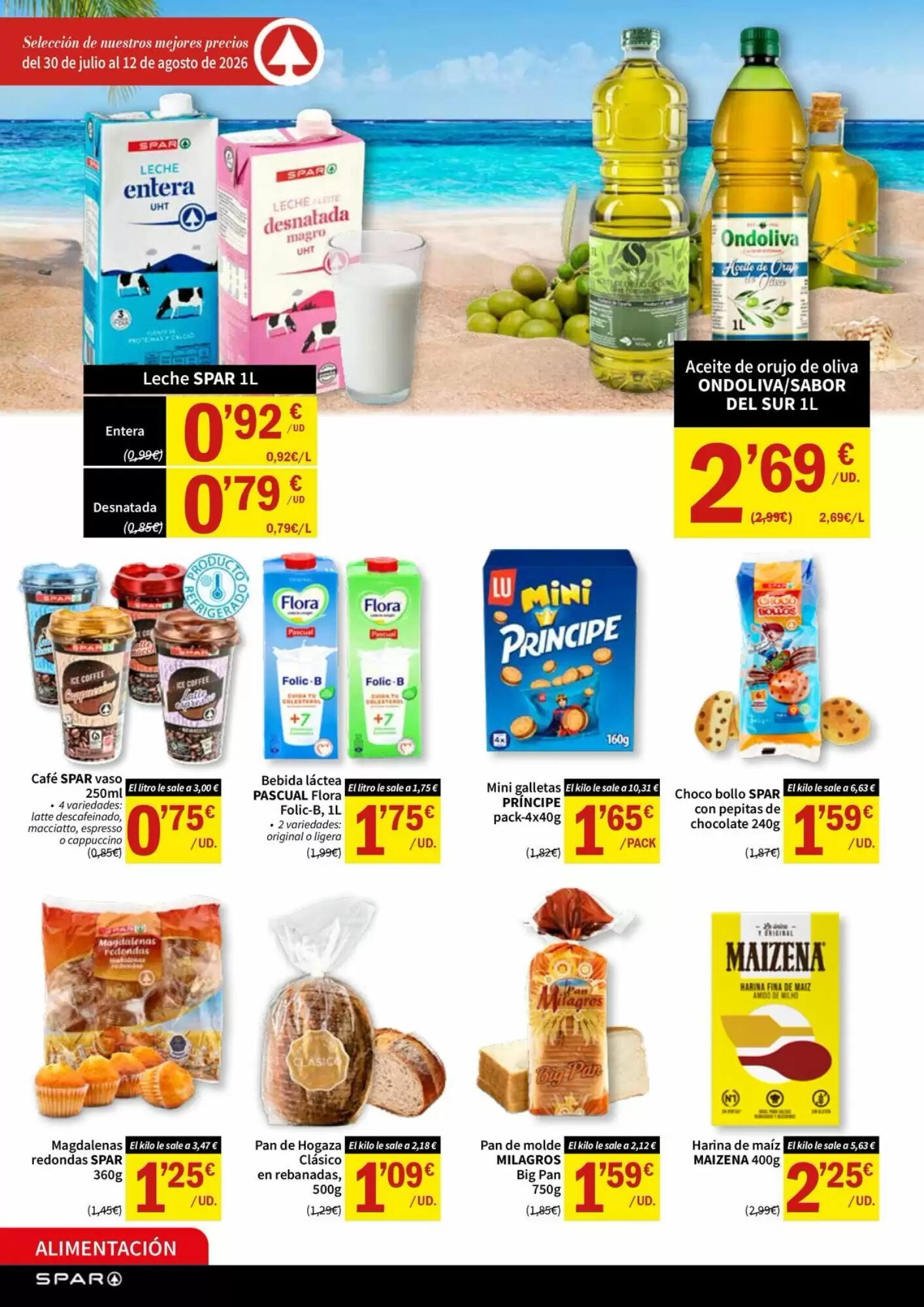 Folleto promocional de Spar válido desde el 31/07/2026 - Página 6.