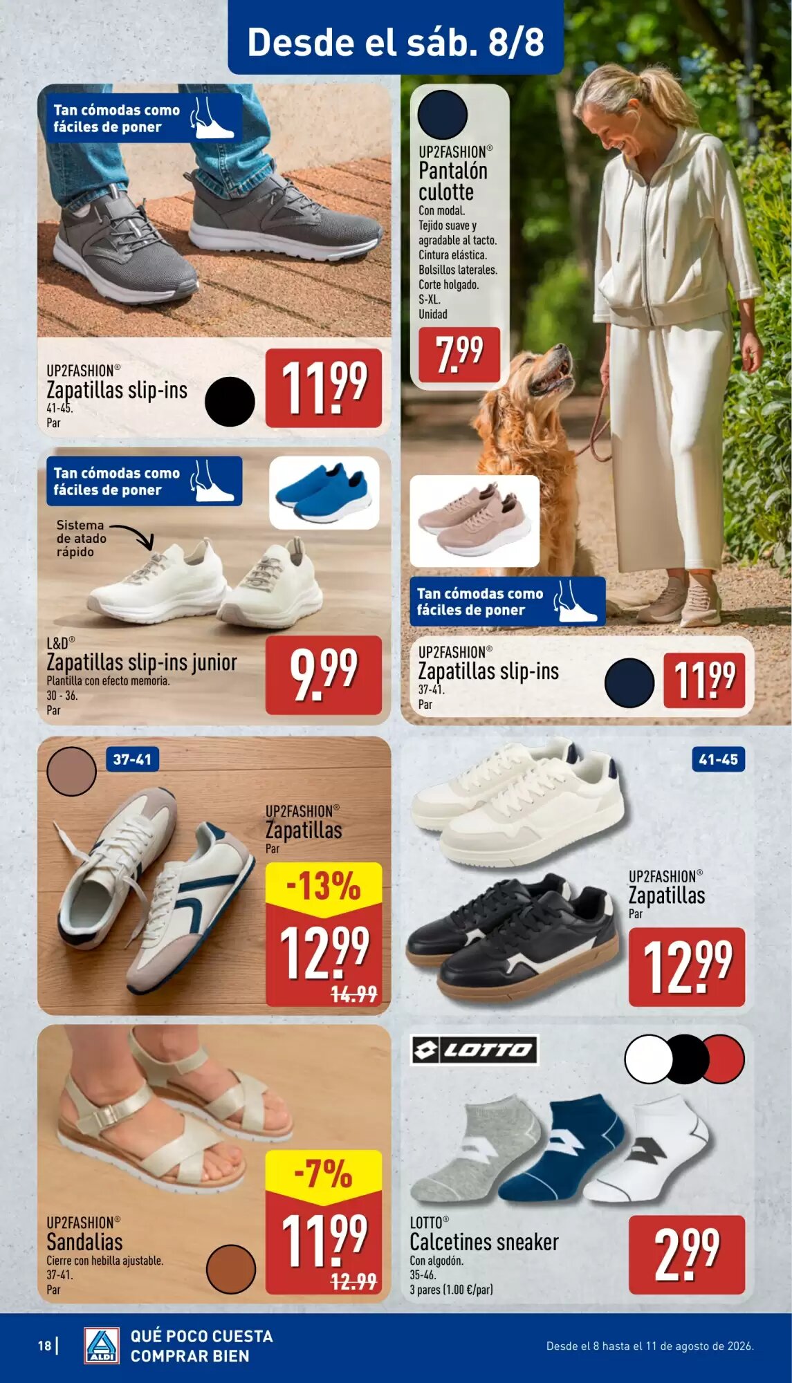 Folleto promocional de ALDI válido desde el 03/08/2026 - Página 18.