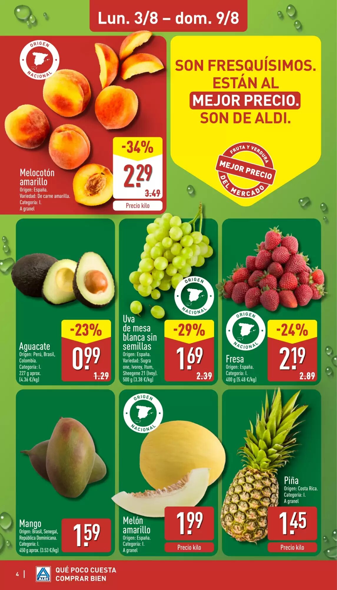 Folleto promocional de ALDI válido desde el 03/08/2026 - Página 4.