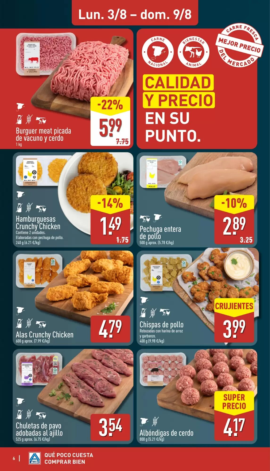 Folleto promocional de ALDI válido desde el 03/08/2026 - Página 6.