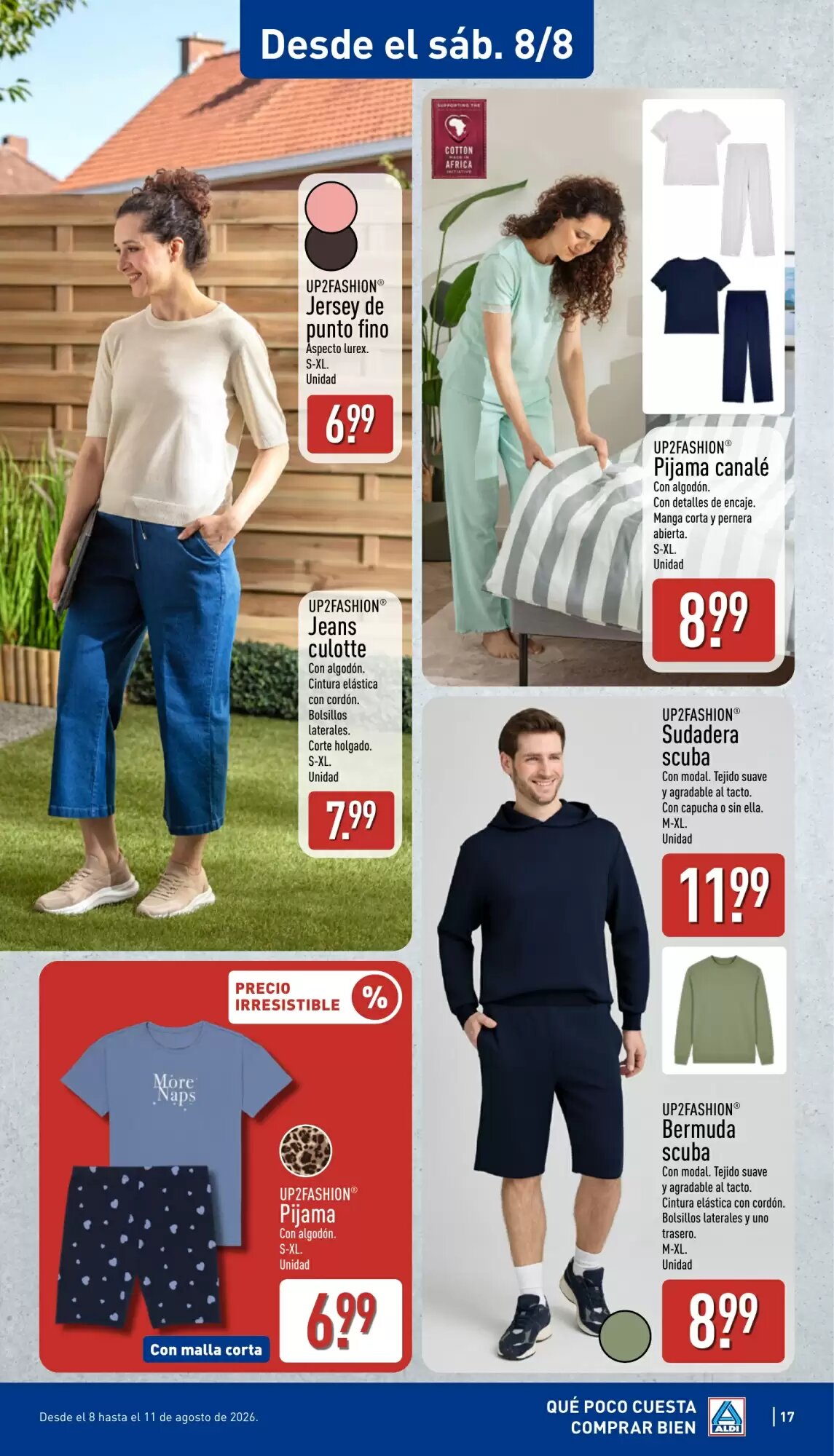 Folleto promocional de ALDI válido desde el 03/08/2026 - Página 17.