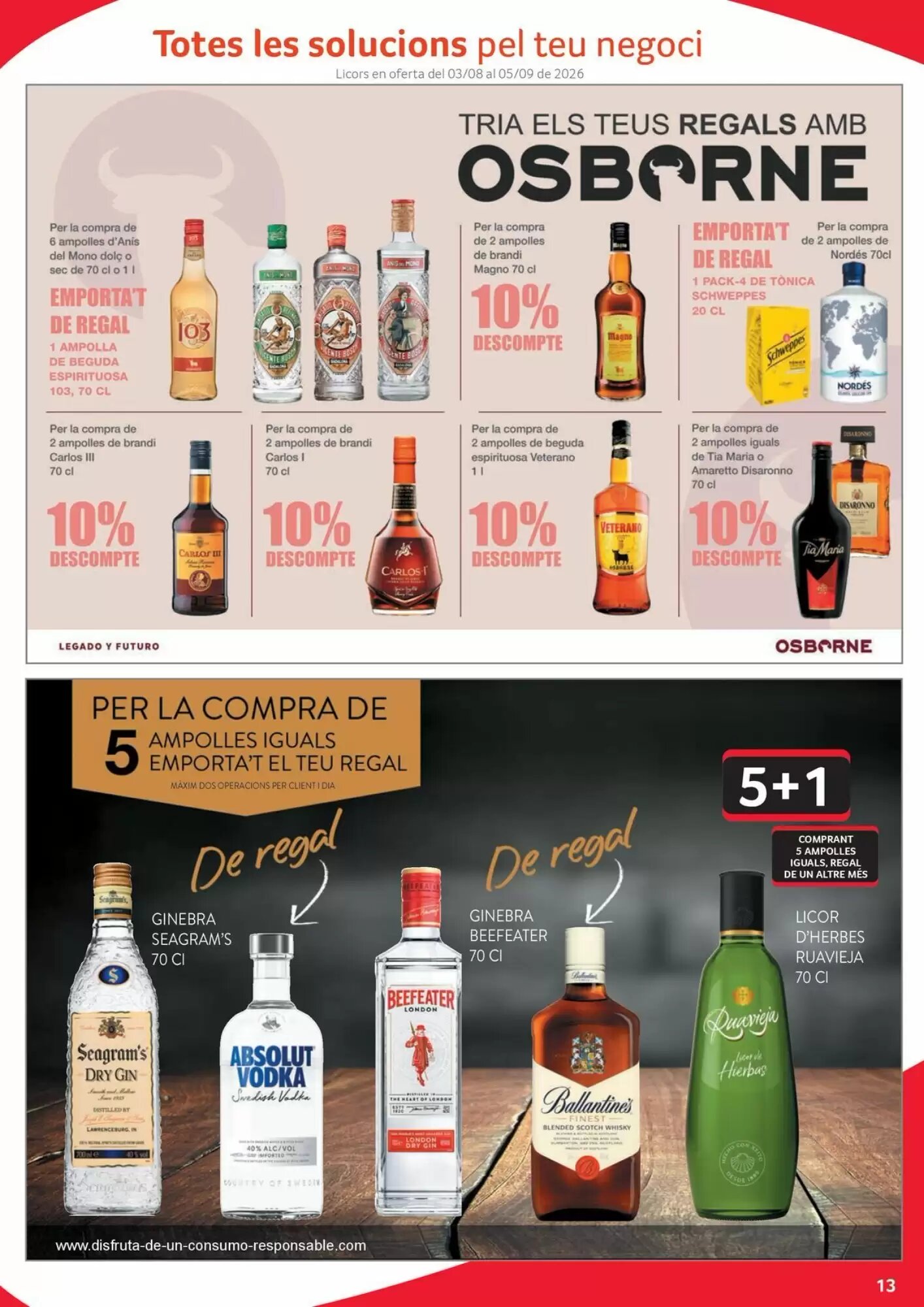 Folleto promocional de GM Cash & Carry válido desde el 03/08/2026 - Página 13.