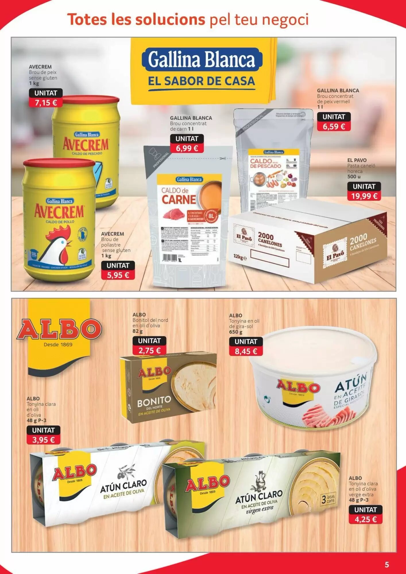 Folleto promocional de GM Cash & Carry válido desde el 03/08/2026 - Página 5.
