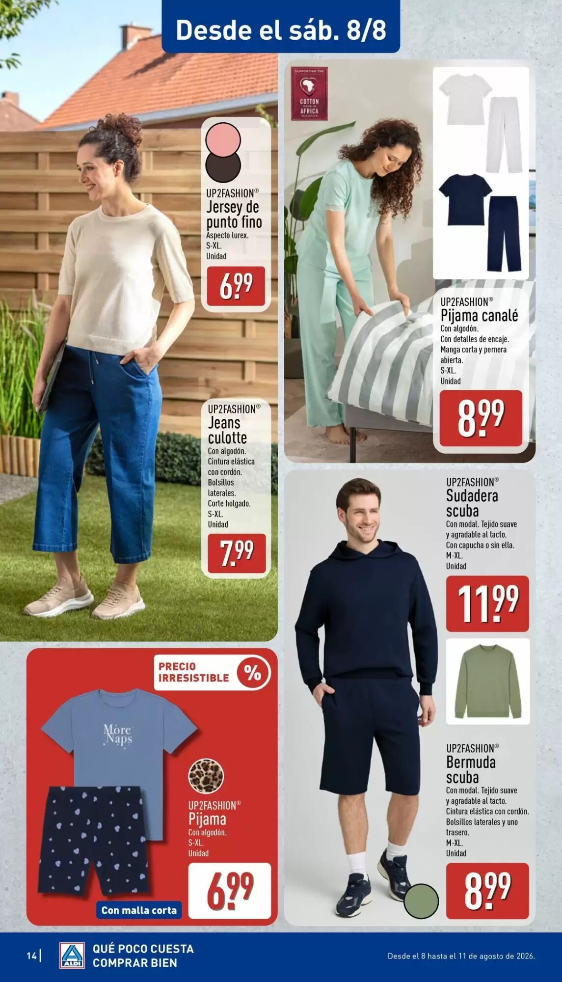 Folleto promocional de ALDI válido desde el 03/08/2026 - Página 14.