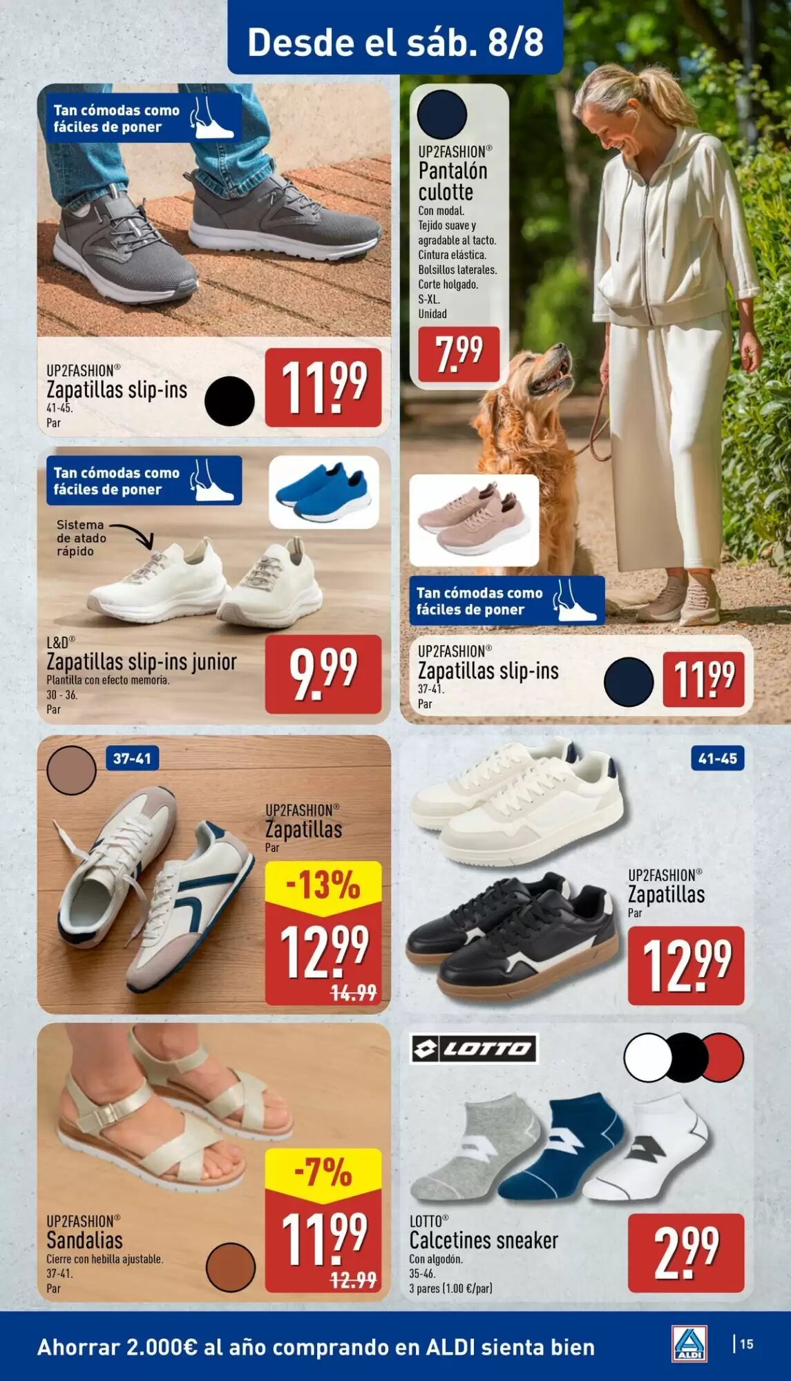 Folleto promocional de ALDI válido desde el 03/08/2026 - Página 15.