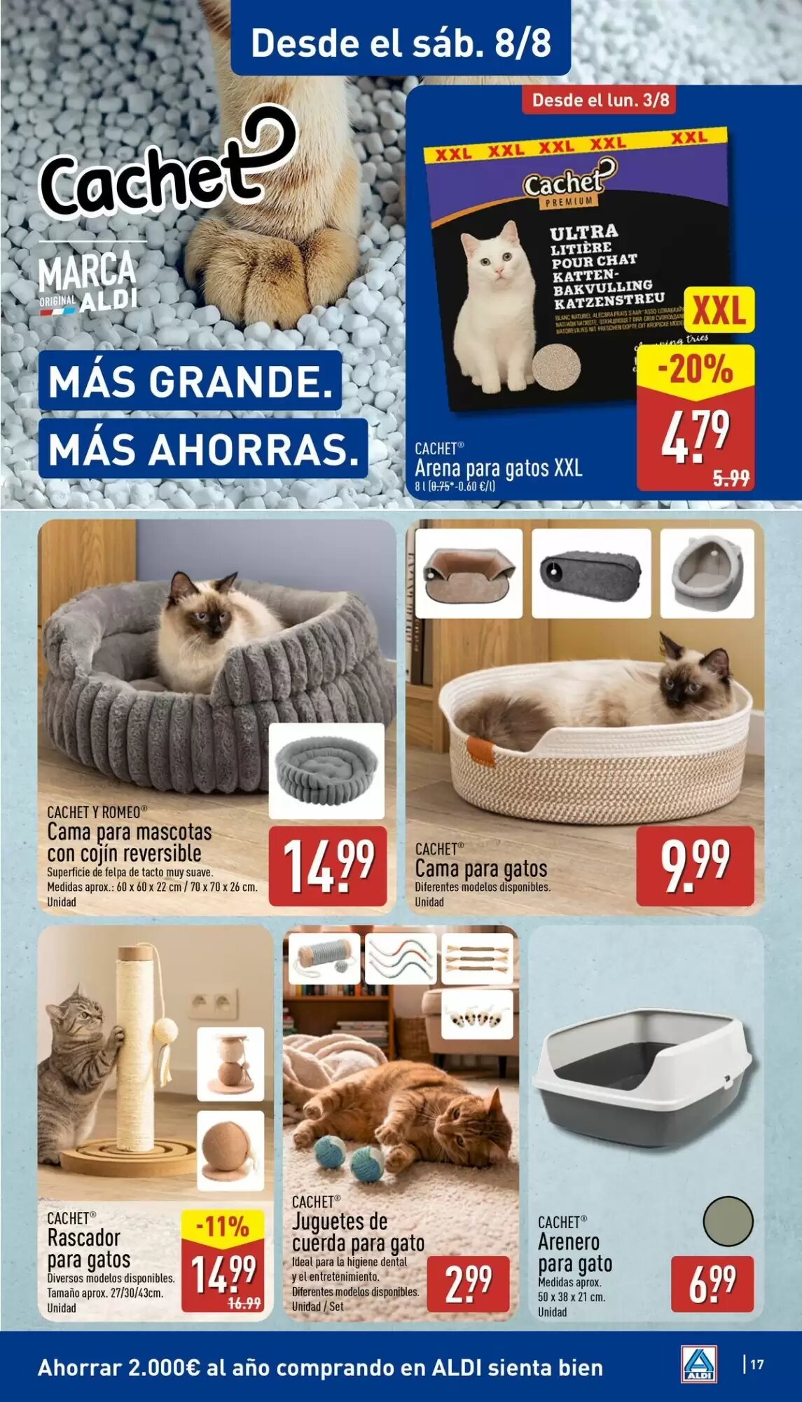 Folleto promocional de ALDI válido desde el 03/08/2026 - Página 17.