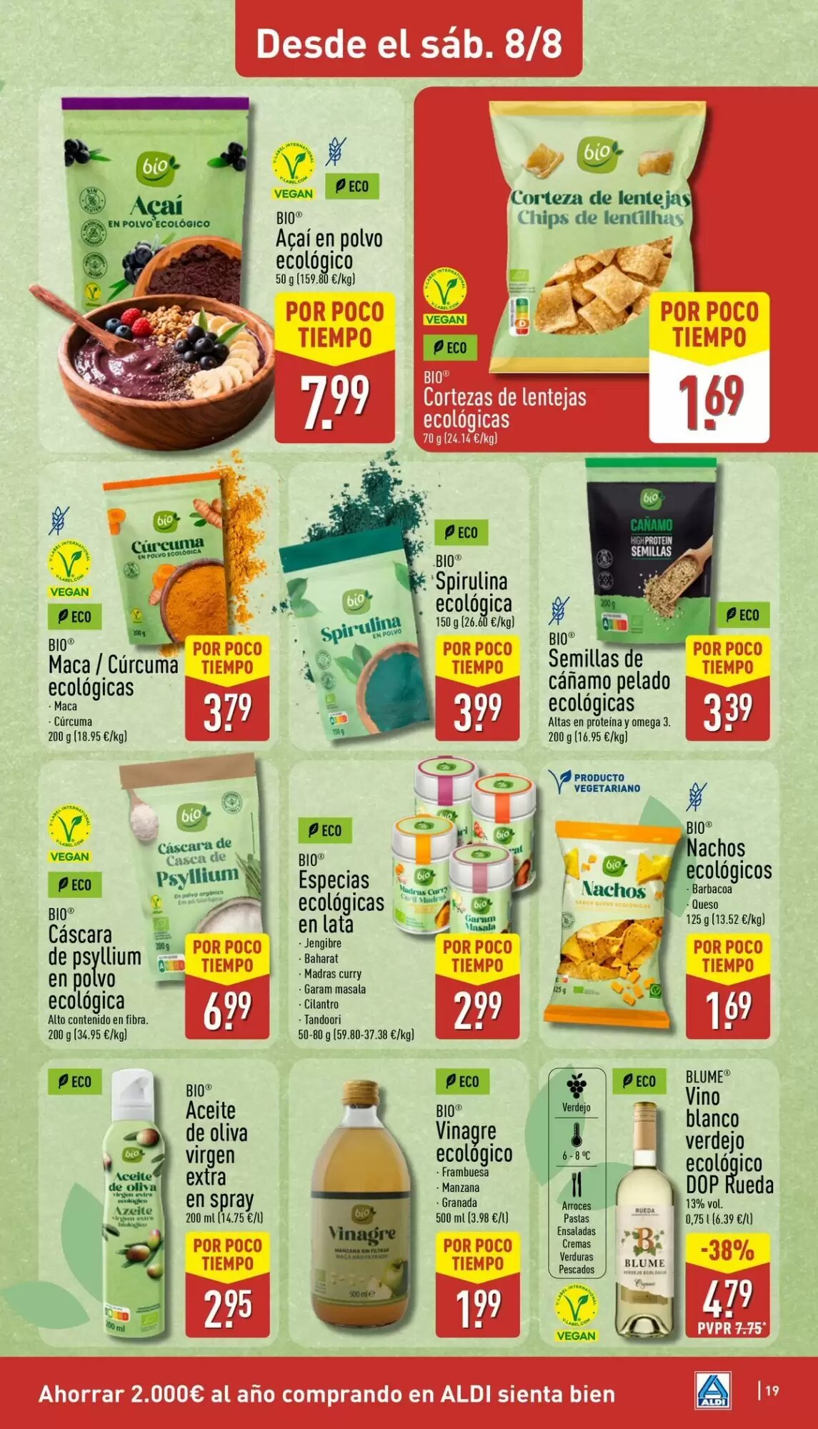 Folleto promocional de ALDI válido desde el 03/08/2026 - Página 19.