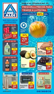 Folleto promocional de ALDI válido desde el 03/08/2026