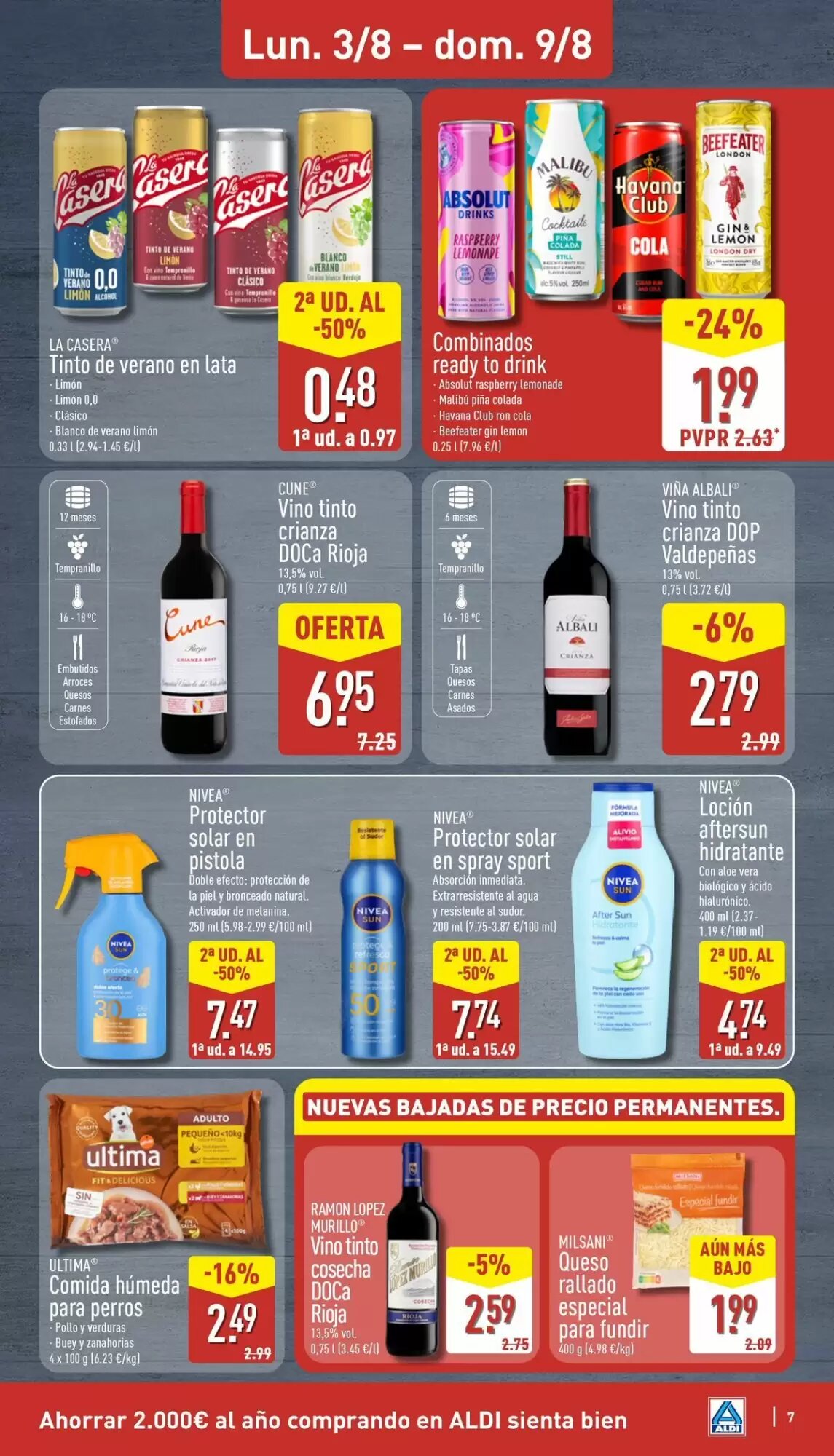Folleto promocional de ALDI válido desde el 03/08/2026 - Página 7.