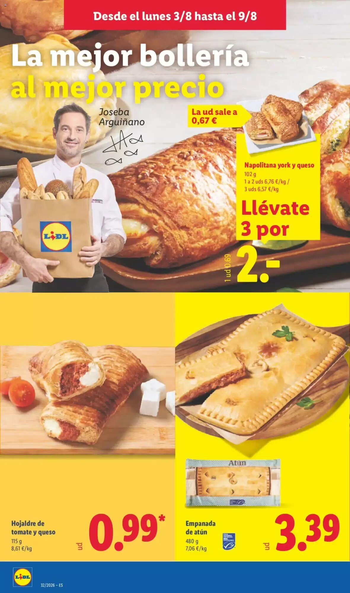 Folleto promocional de Lidl válido desde el 03/08/2026 - Página 12.