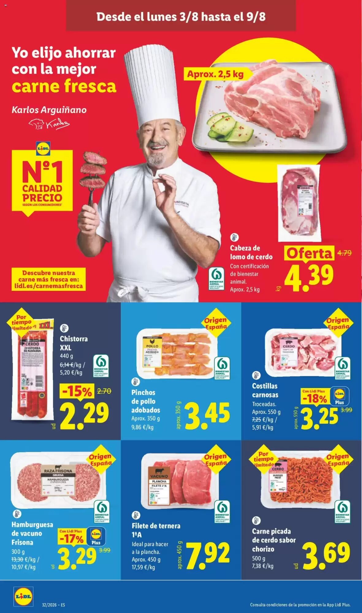 Folleto promocional de Lidl válido desde el 03/08/2026 - Página 14.