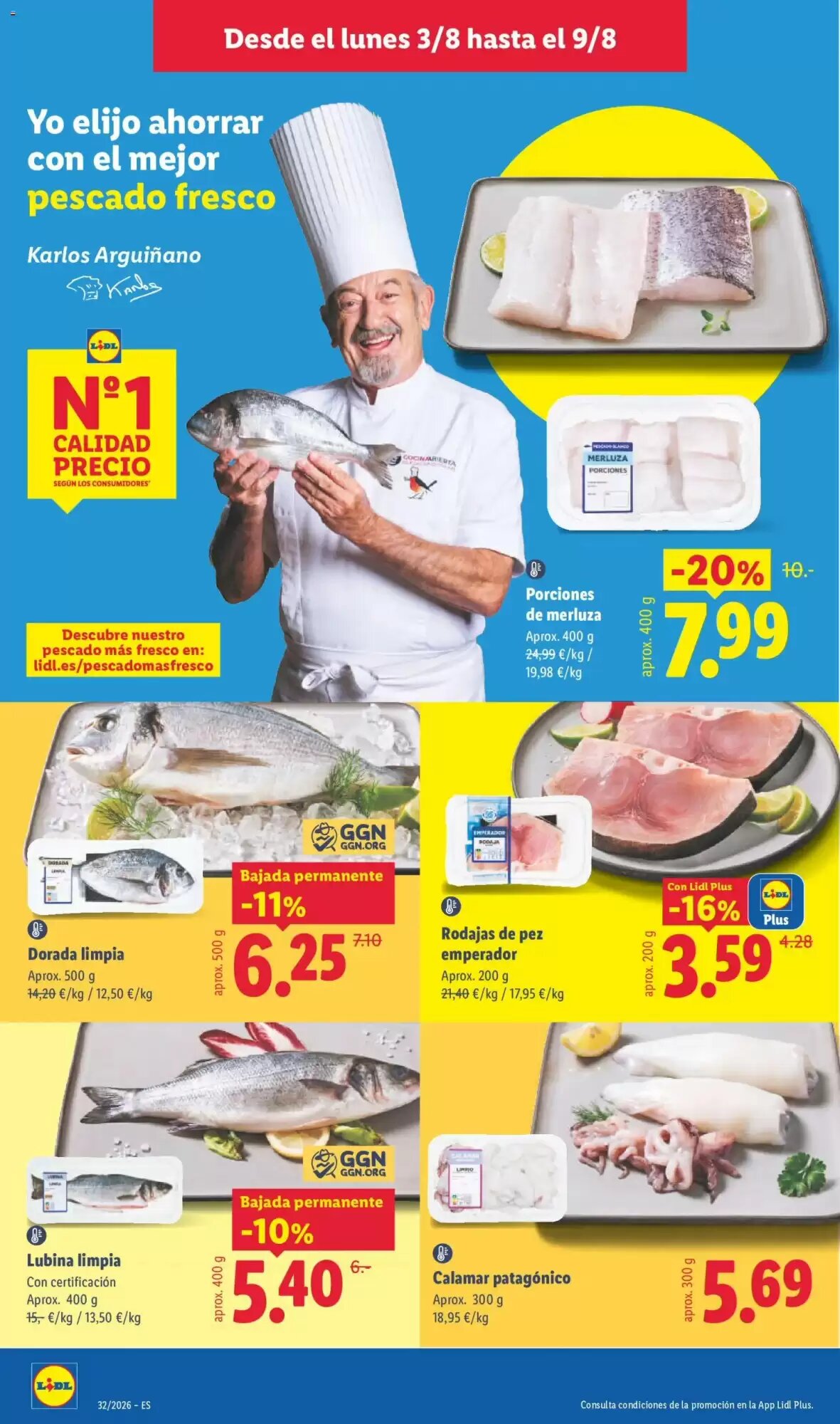 Folleto promocional de Lidl válido desde el 03/08/2026 - Página 16.