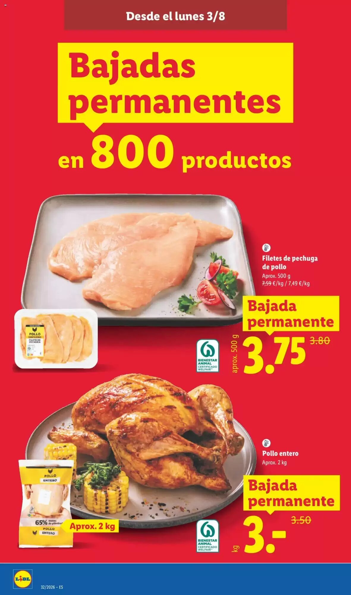 Folleto promocional de Lidl válido desde el 03/08/2026 - Página 2.