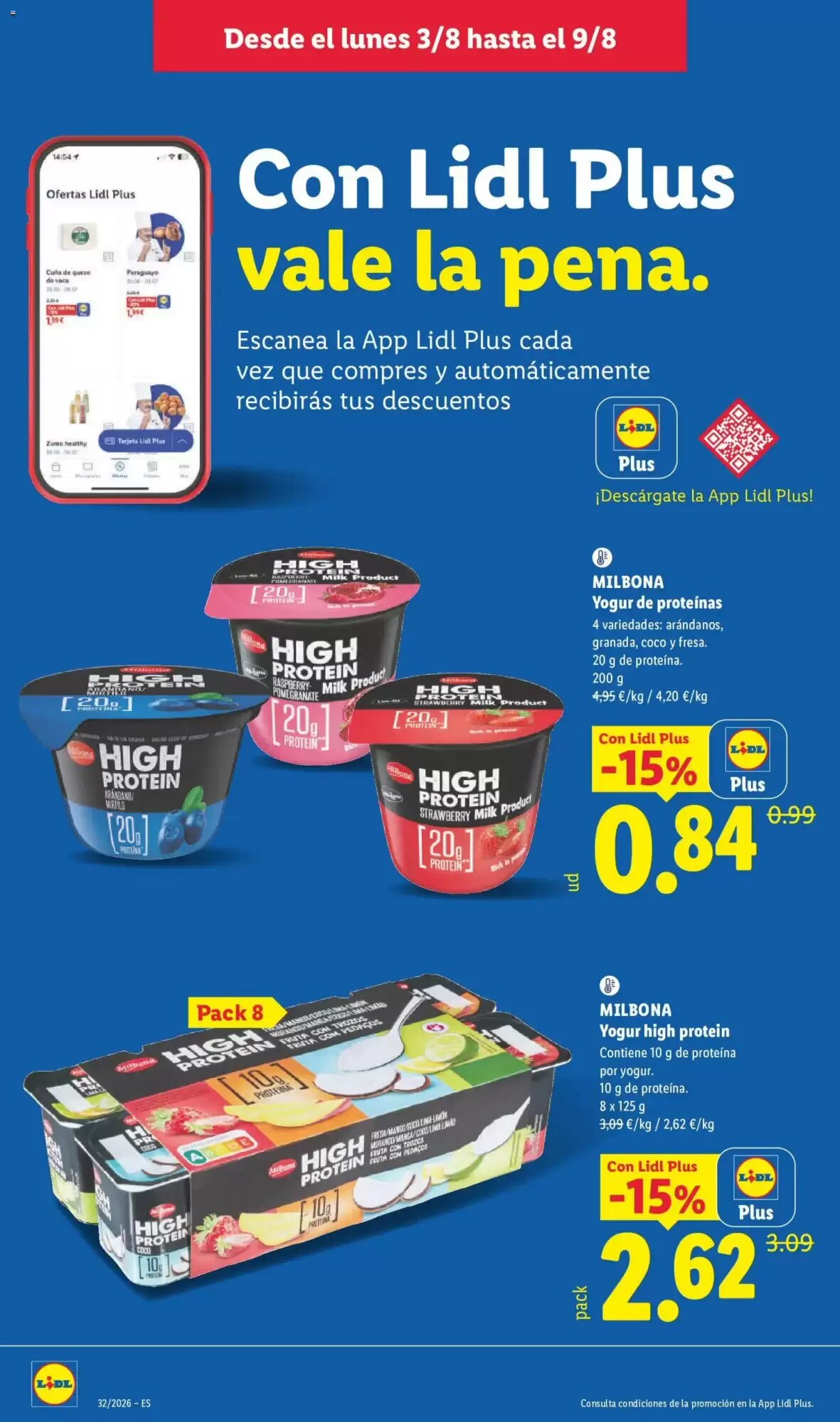 Folleto promocional de Lidl válido desde el 03/08/2026 - Página 20.