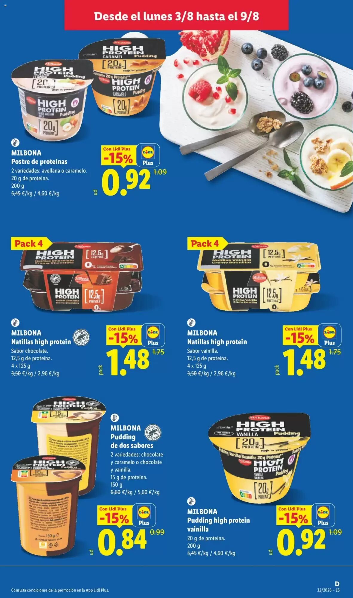 Folleto promocional de Lidl válido desde el 03/08/2026 - Página 21.