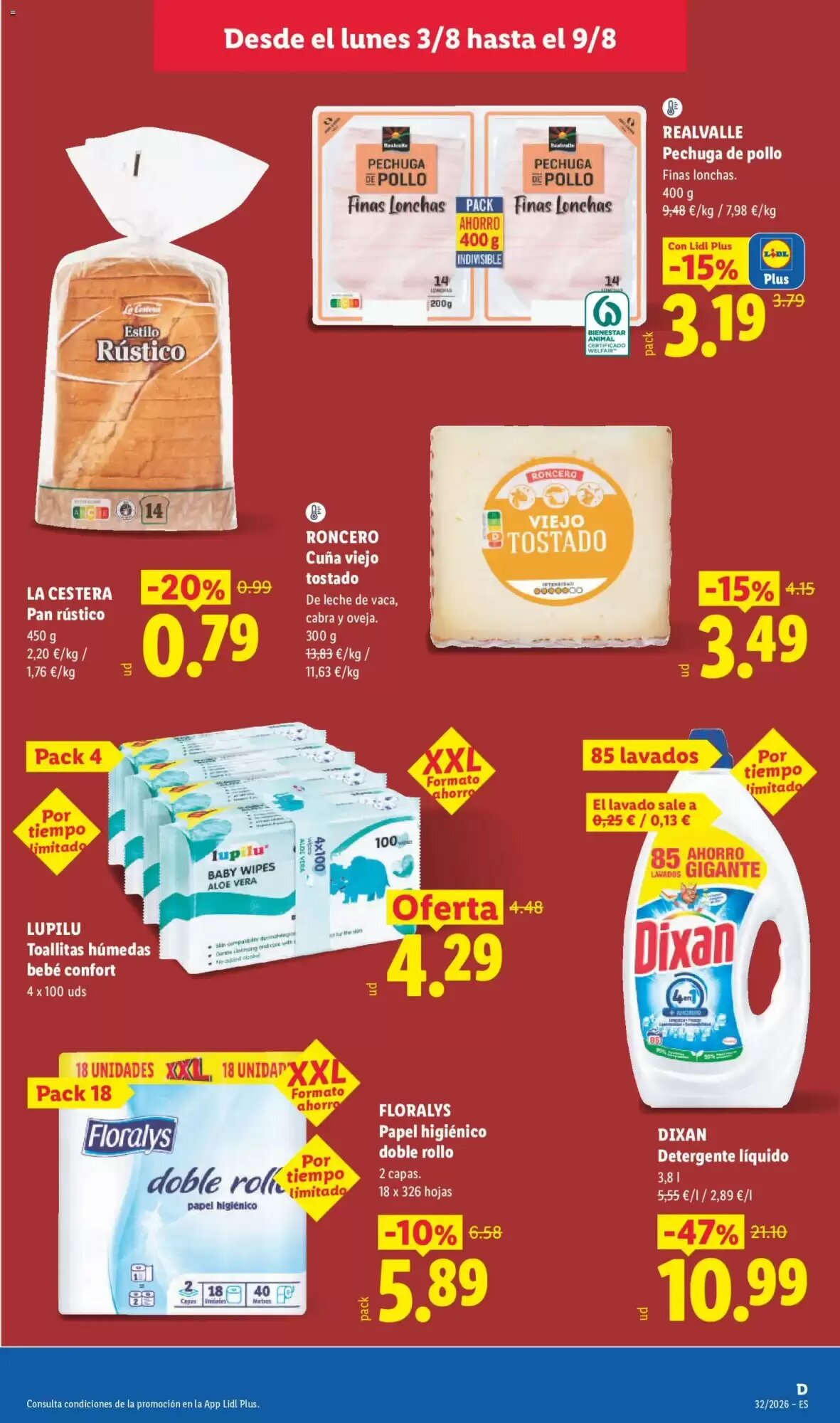 Folleto promocional de Lidl válido desde el 03/08/2026 - Página 29.