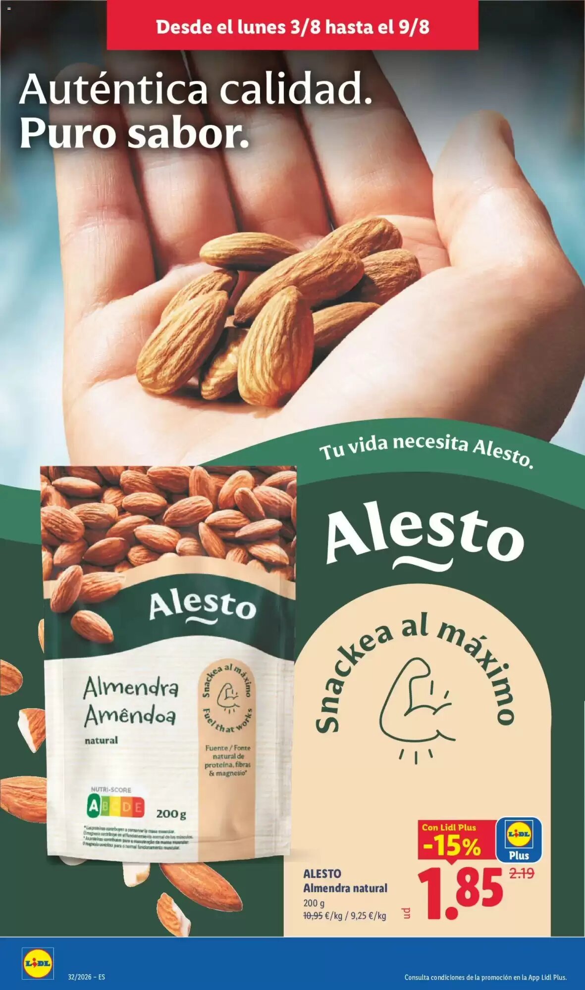 Folleto promocional de Lidl válido desde el 03/08/2026 - Página 30.