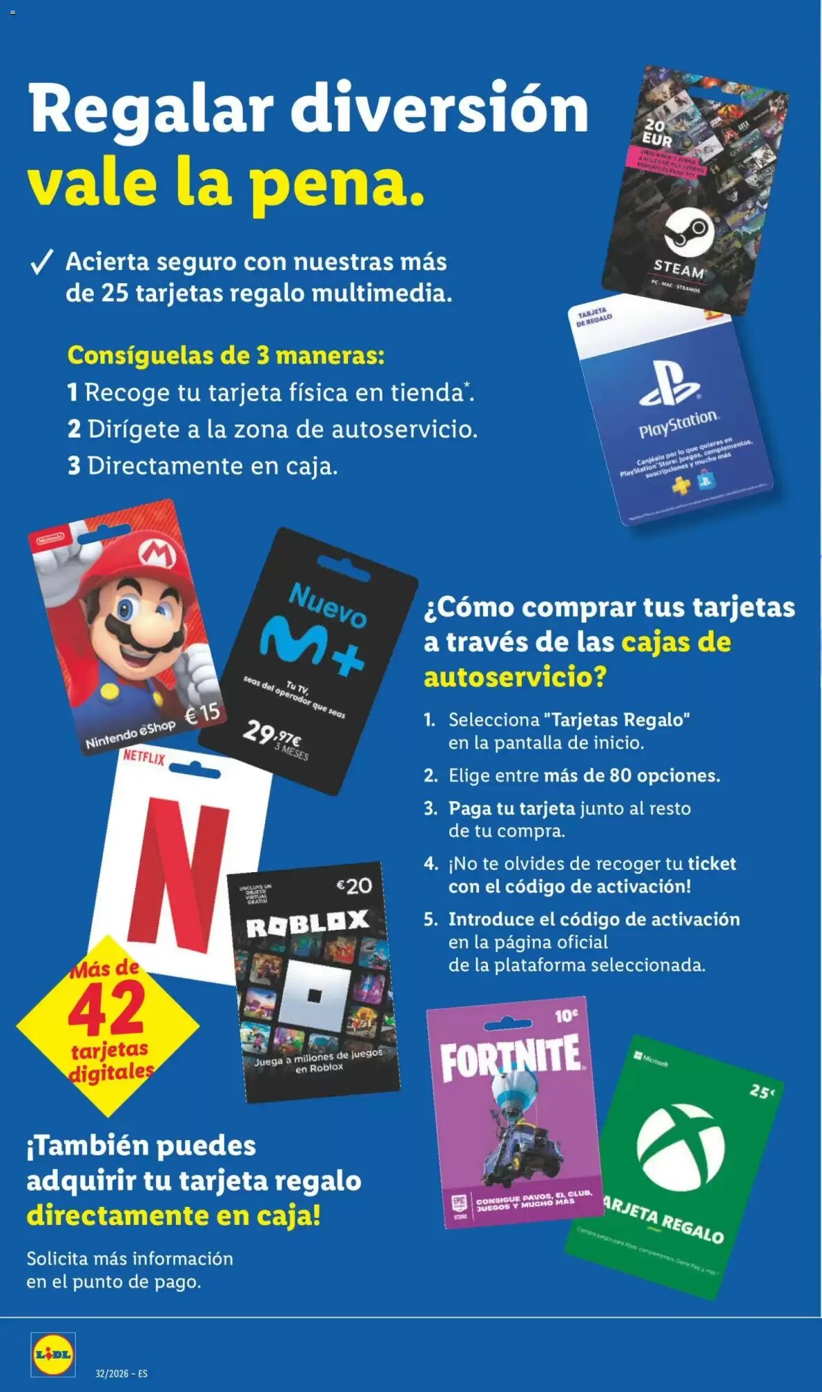 Folleto promocional de Lidl válido desde el 03/08/2026 - Página 32.