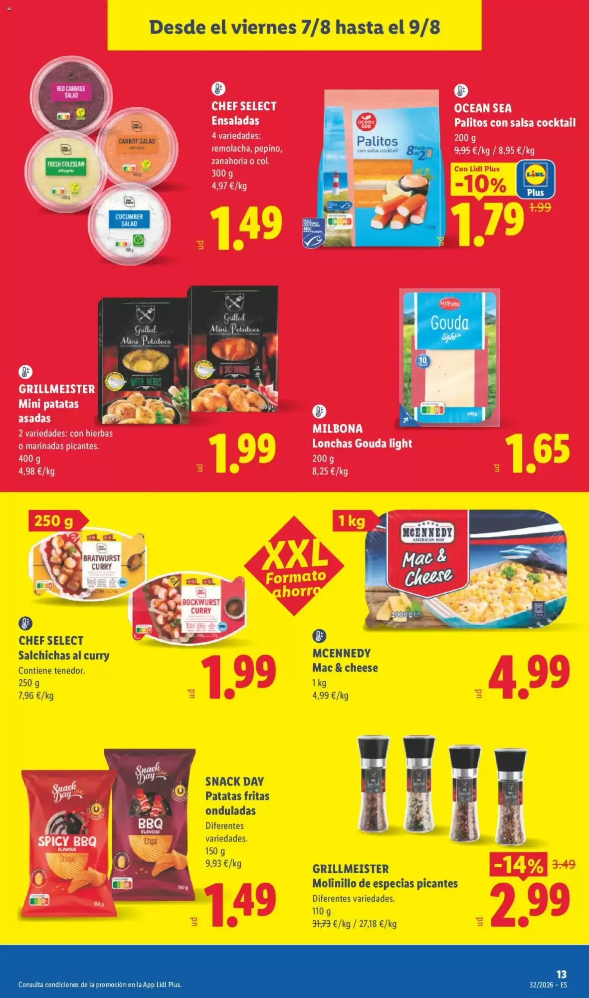 Folleto promocional de Lidl válido desde el 03/08/2026 - Página 39.