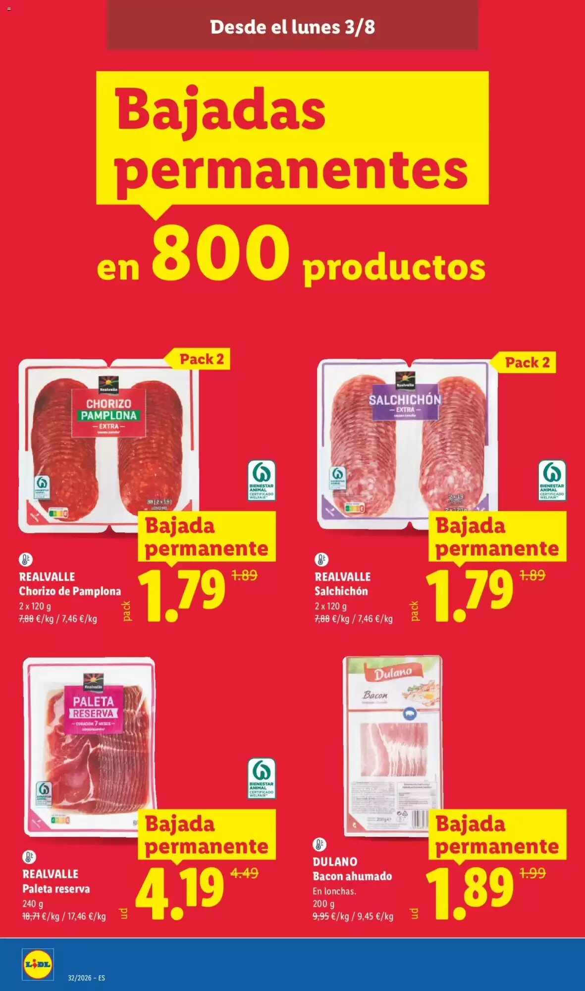 Folleto promocional de Lidl válido desde el 03/08/2026 - Página 4.