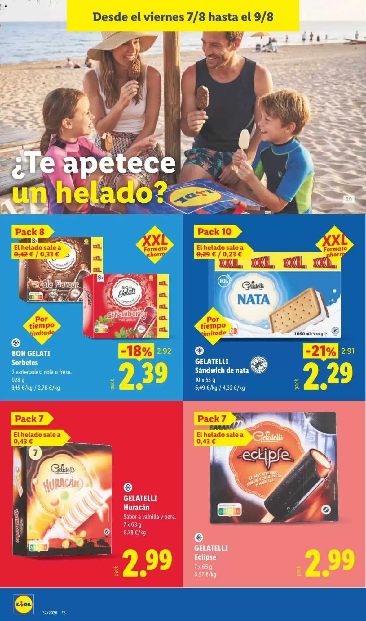 Folleto promocional de Lidl válido desde el 03/08/2026 - Página 40.