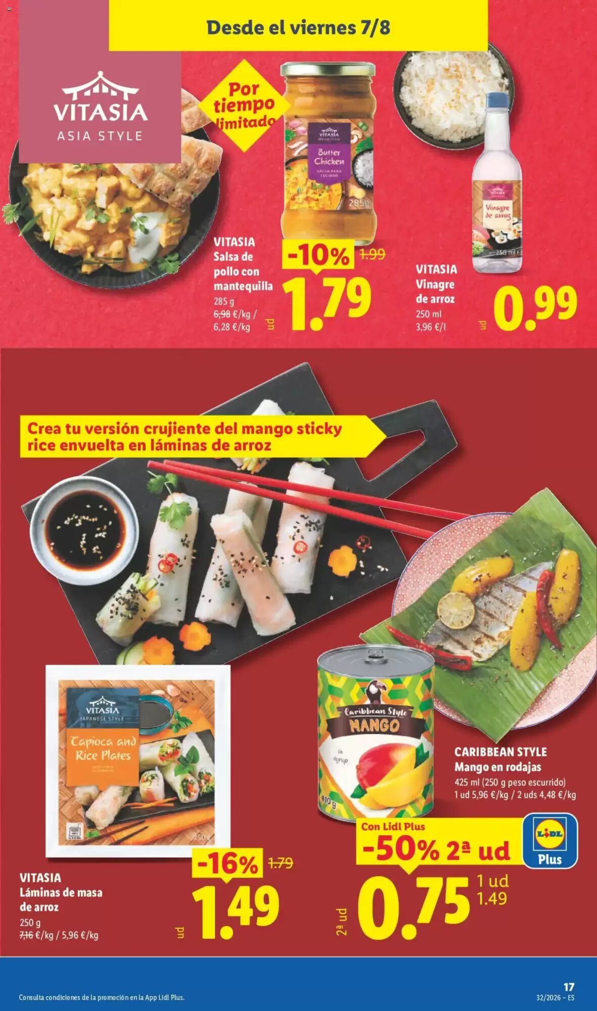 Folleto promocional de Lidl válido desde el 03/08/2026 - Página 47.
