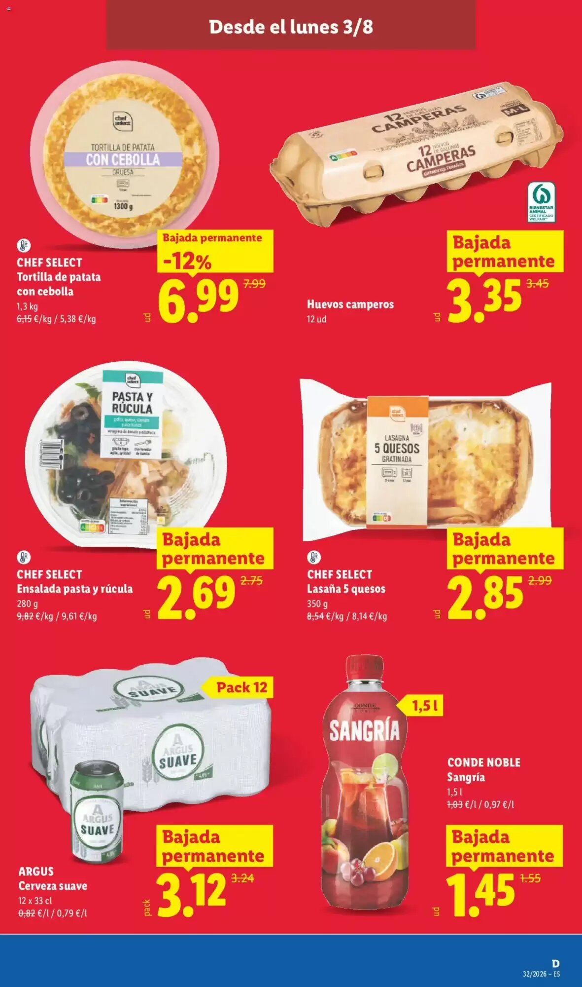Folleto promocional de Lidl válido desde el 03/08/2026 - Página 5.