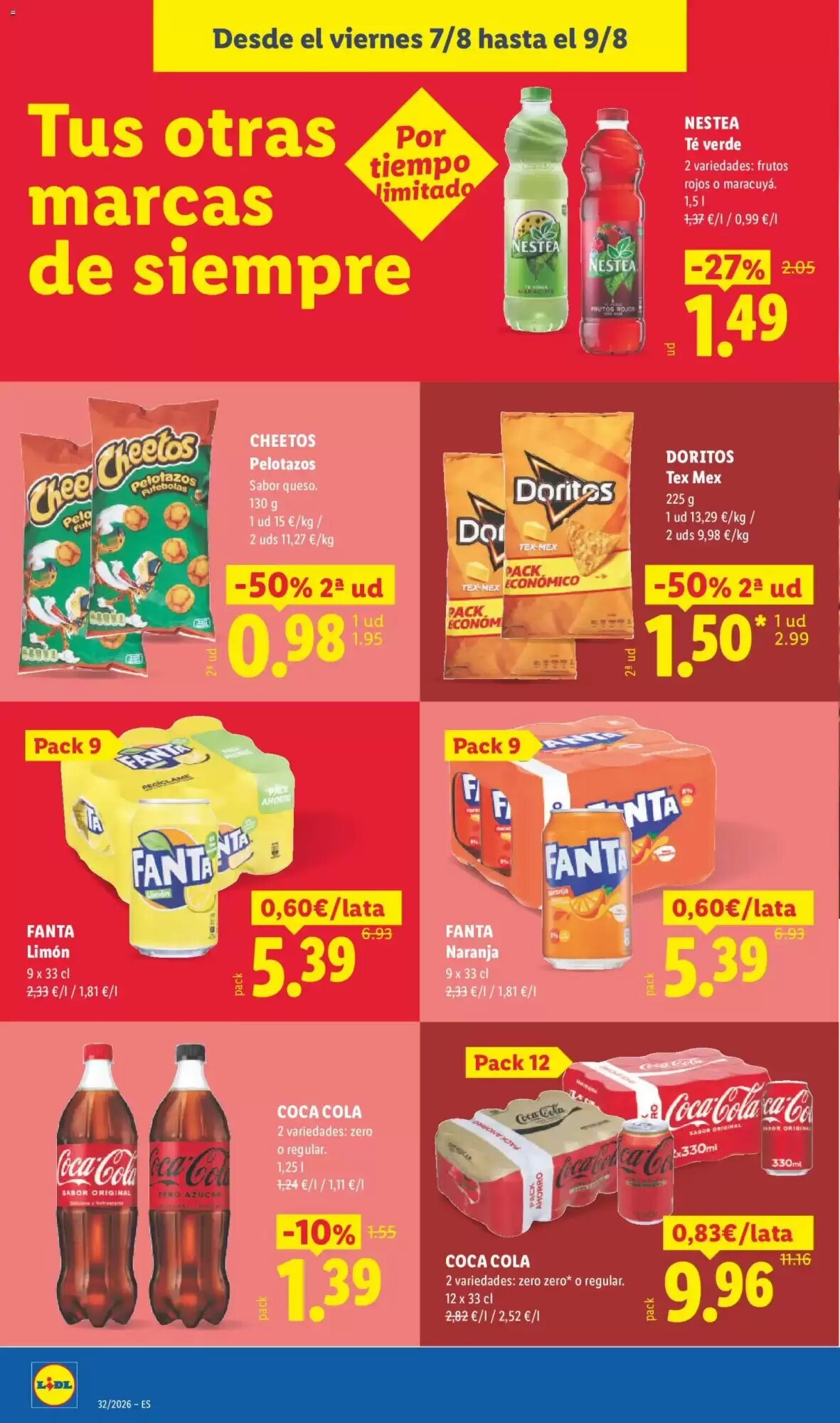 Folleto promocional de Lidl válido desde el 03/08/2026 - Página 50.