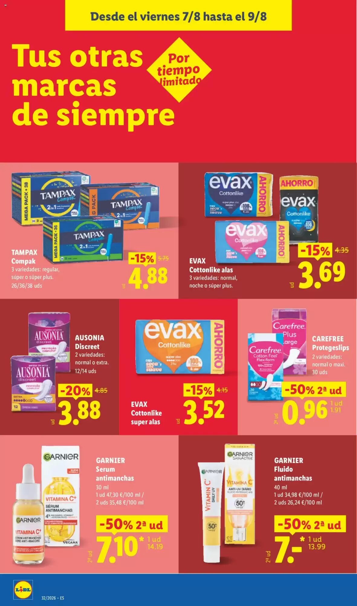 Folleto promocional de Lidl válido desde el 03/08/2026 - Página 54.